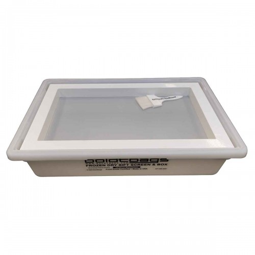 Frozen Dry Sift Kief Box with Brush
